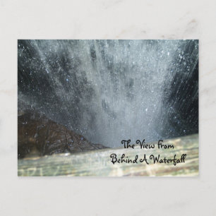 The View From Behind A Water... Postcard