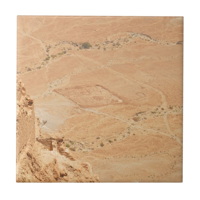 The View From Masada Tile (Front)