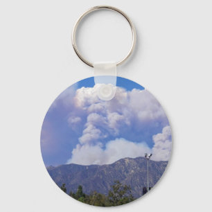 The View of the Hills & Smoke Clouds_ Key Ring