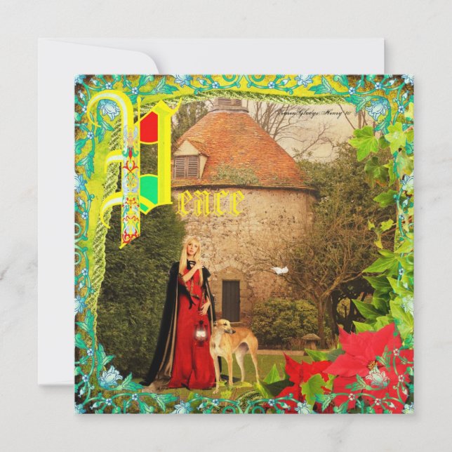 "The Vigil" ~ Customisable Christmas Invitation (Front)