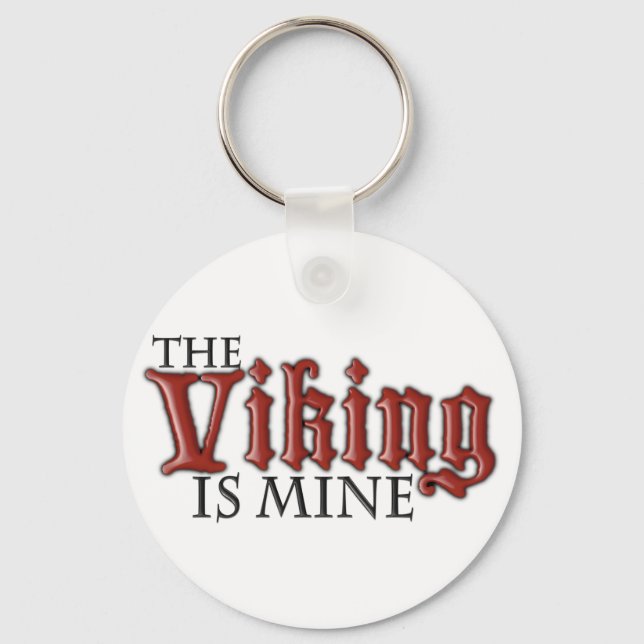 The Viking is Mine Key Ring (Front)