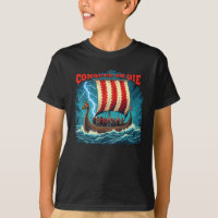 The Viking Ship Nordic Warrior Conquer Or Die