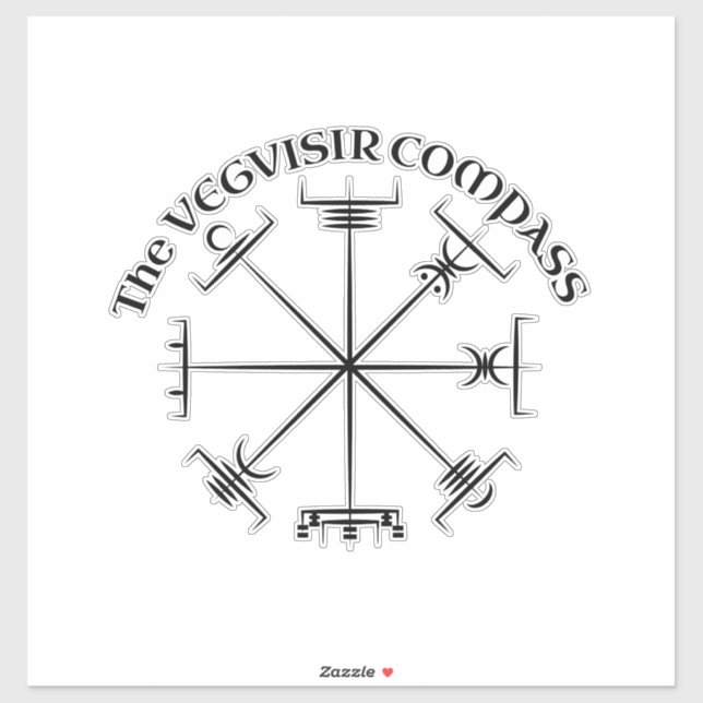 The Viking Vegvisor Compass (Sheet)