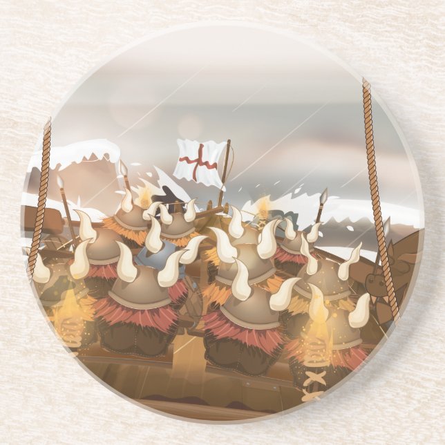 The Vikings Coaster (Front)