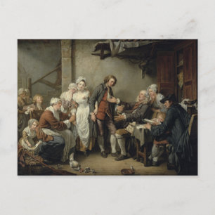 The Village Agreement, 1761 Postcard