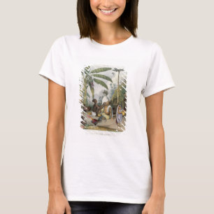 The Village Barber, plate 6 from 'Indians', engrav T-Shirt