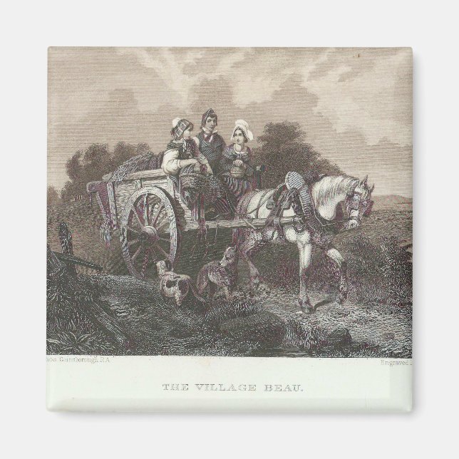 The Village Beau Magnet (Front)