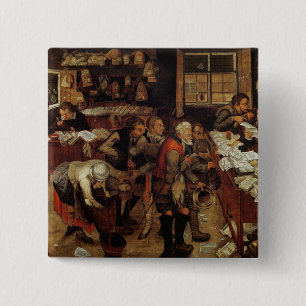 The Village Lawyer, 1621 15 Cm Square Badge