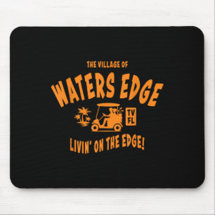 The Village Of Waters Edge Tv Fl Golf Cart Design  Mouse Pad