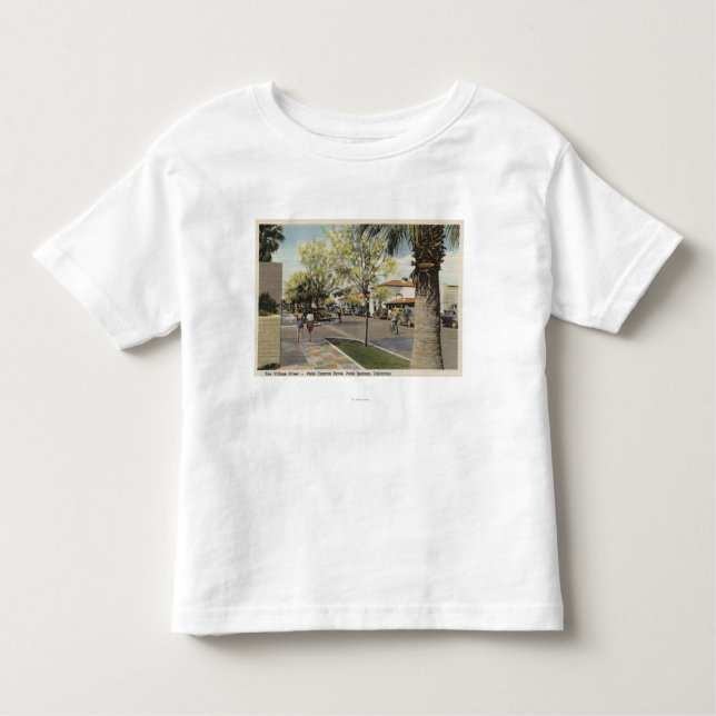 The Village Street, Palm Canyon Drive Toddler T-Shirt (Front)