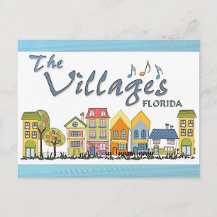 The villages florida community postcard