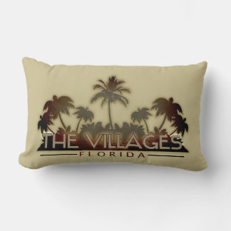 The Villages Florida palm tree pillow