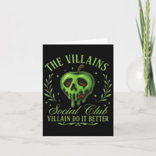 The Villains Social Club Villains Do It Better Rib Card
