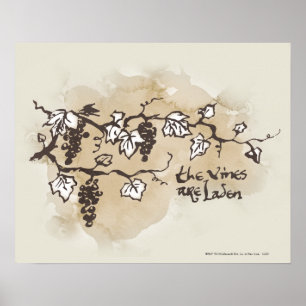 The Vines Are Laden Poster