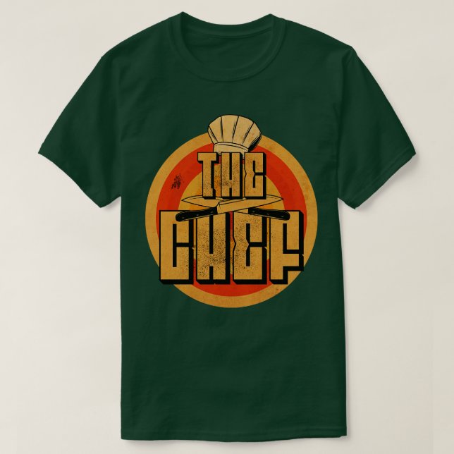 The Vintage Chef T-Shirt (Design Front)