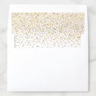 The Vintage Glam Gold Confetti Wedding Collection