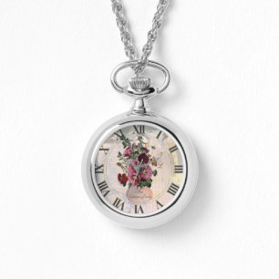 The Vintage Lady Vase + Monogram Watch