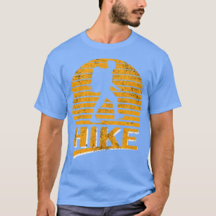 The Vintage Retro Hiker on the Hike T-Shirt