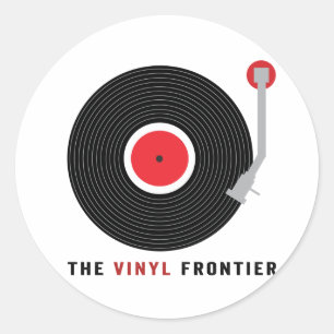 The Vinyl Frontier Stickers