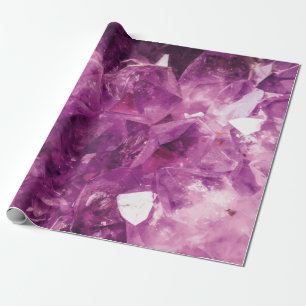 The Violet Crystal Wrapping Paper