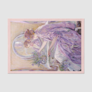 The Violet Kimono, Decoupage Tissue Paper