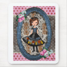 The Violet Paper Doll: A Tale of Plum & Petals