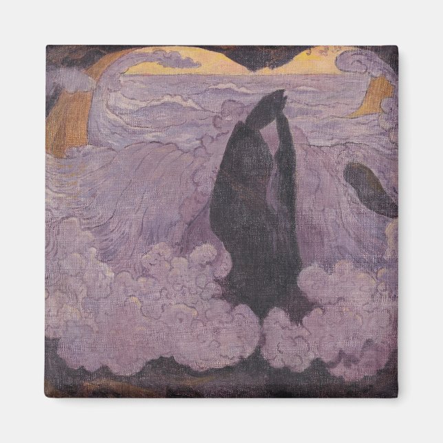 The Violet Wave, c.1895-6 Magnet (Front)