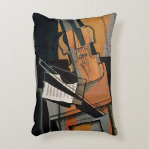 The Violin, 1916 Decorative Cushion