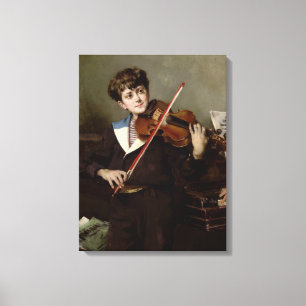 The Violinist Canvas Print