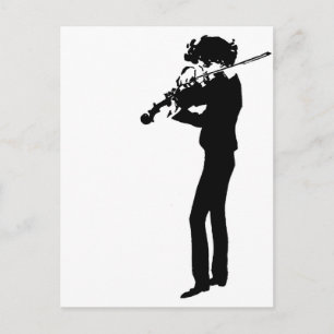 The Violinist Postcard