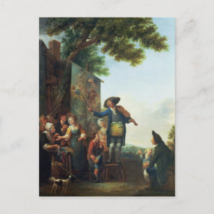 The Violinist Postcard