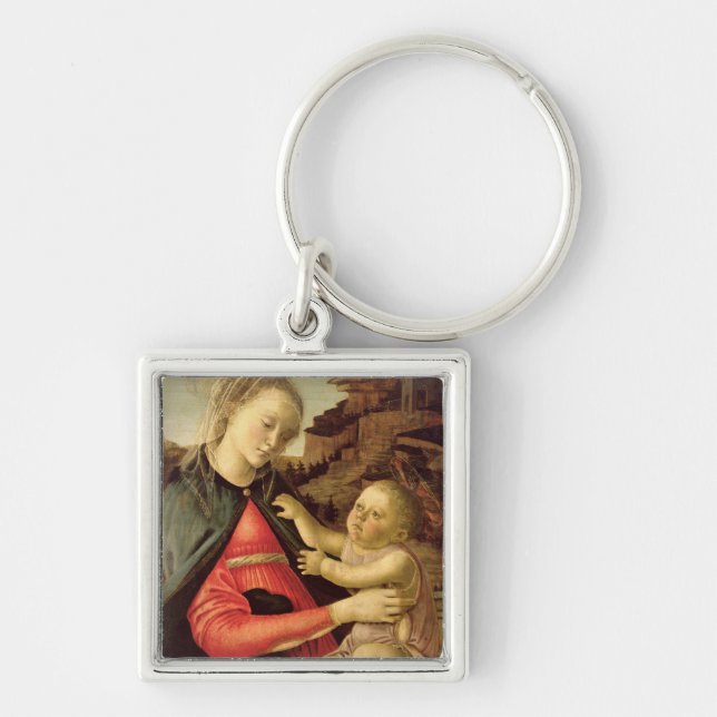 The Virgin and Child  c.1465-70 Key Ring (Front)