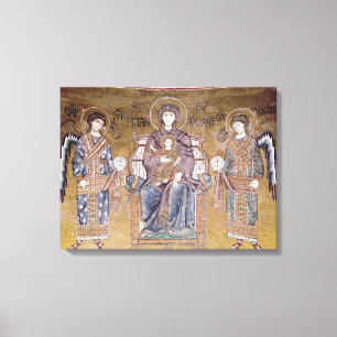 The Virgin and Child Canvas Print