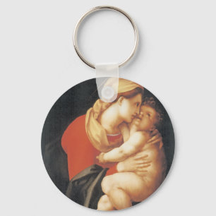 The Virgin and Child Key Ring