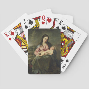 The Virgin and Child Playing Cards