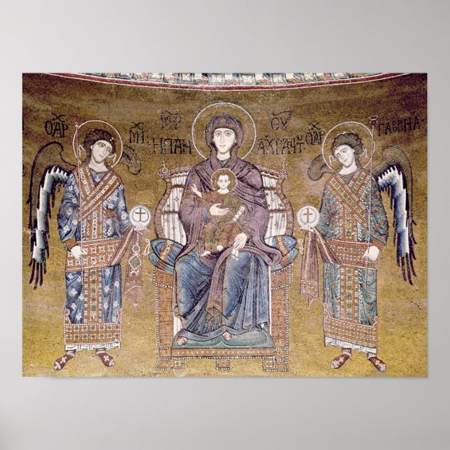 The Virgin and Child Poster (Front)