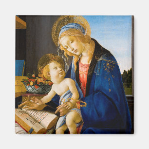 The Virgin and Child, Sandro Botticelli Magnet