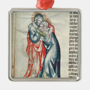 The Virgin and Christ, from the Passion of Metal Tree Decoration