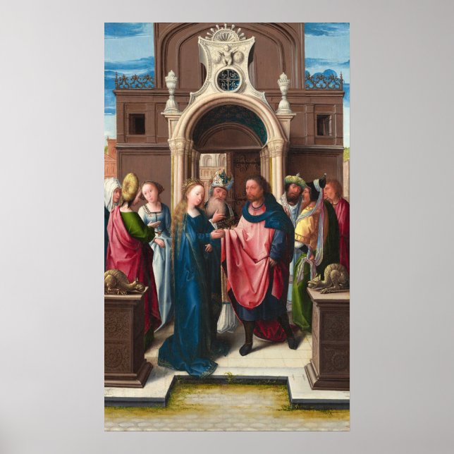 The Virgin - Bernard van Orley Fine Art Poster (Front)