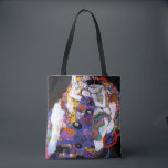 The Virgin by Gustav Klimt Fine Art Tote Bag<br><div class="desc">Die Jungfrau - The Virgin or The Maiden is a popular oil painting by Austrian Symbolist & Art Nouveau Artist Gustav Klimt,  1913.  Fine art tote bags.</div>