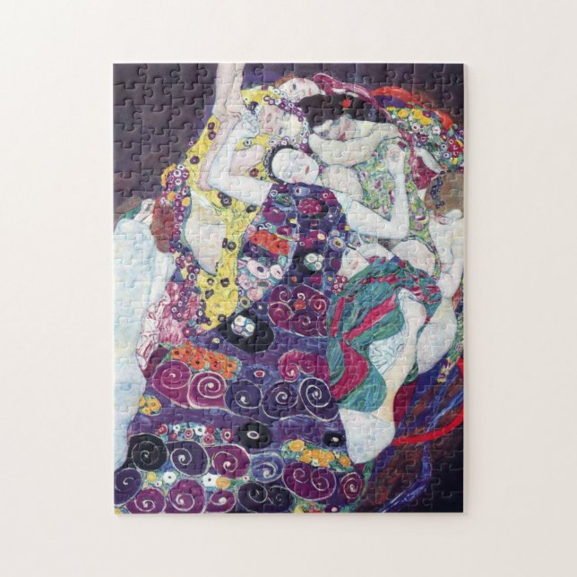 The Virgin by Gustav Klimt Puzzle (Vertical)