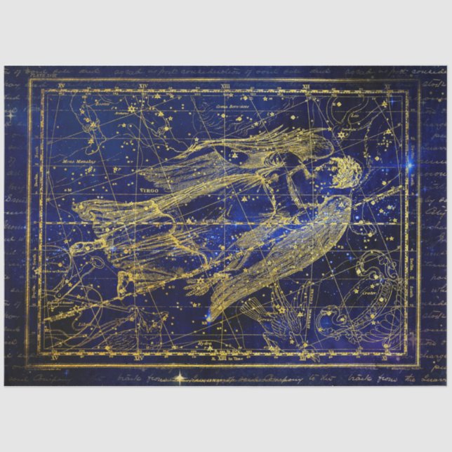 the virgin constellation tissue paper (Front)