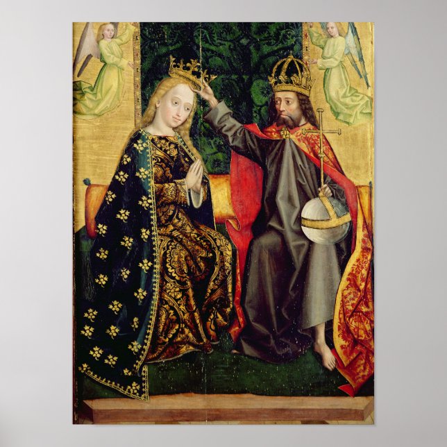 The Virgin Enthroned, from the Dome Altar, 1499 Poster (Front)