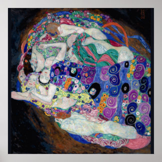The Virgin, Gustav Klimt  Poster