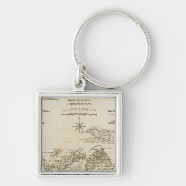 The Virgin Islands Key Ring (Front)