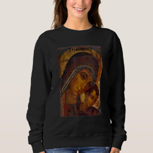The Virgin Mary And Jesus Of The Neocatechumenal W Sweatshirt
