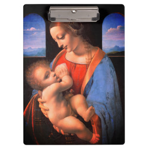 The Virgin Mary Breastfeeding The Christ Child-324 Clipboard