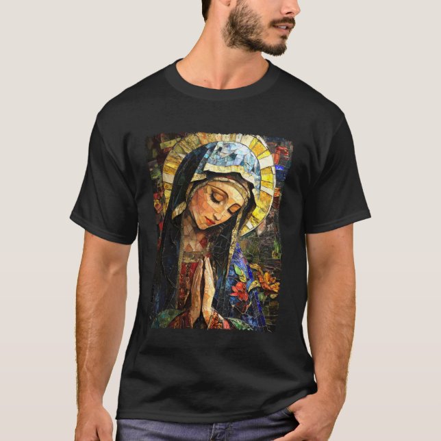The Virgin Mary Catholic T-Shirt (Front)