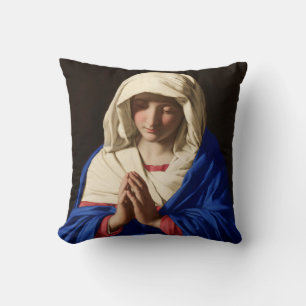 The Virgin Mary in Prayer Cushion