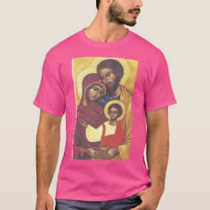 The Virgin Mary Joseph And Baby Jesus T-Shirt